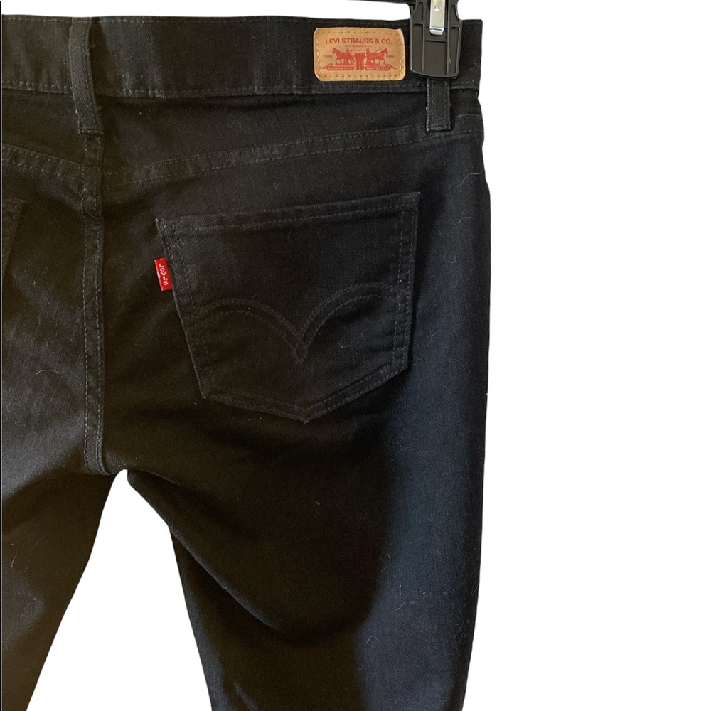 Levi’s Black Straight-leg Jeans